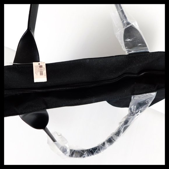 NWT Victoria's Secret Sequin Large Silver Tote Bag - Picture 5 of 8